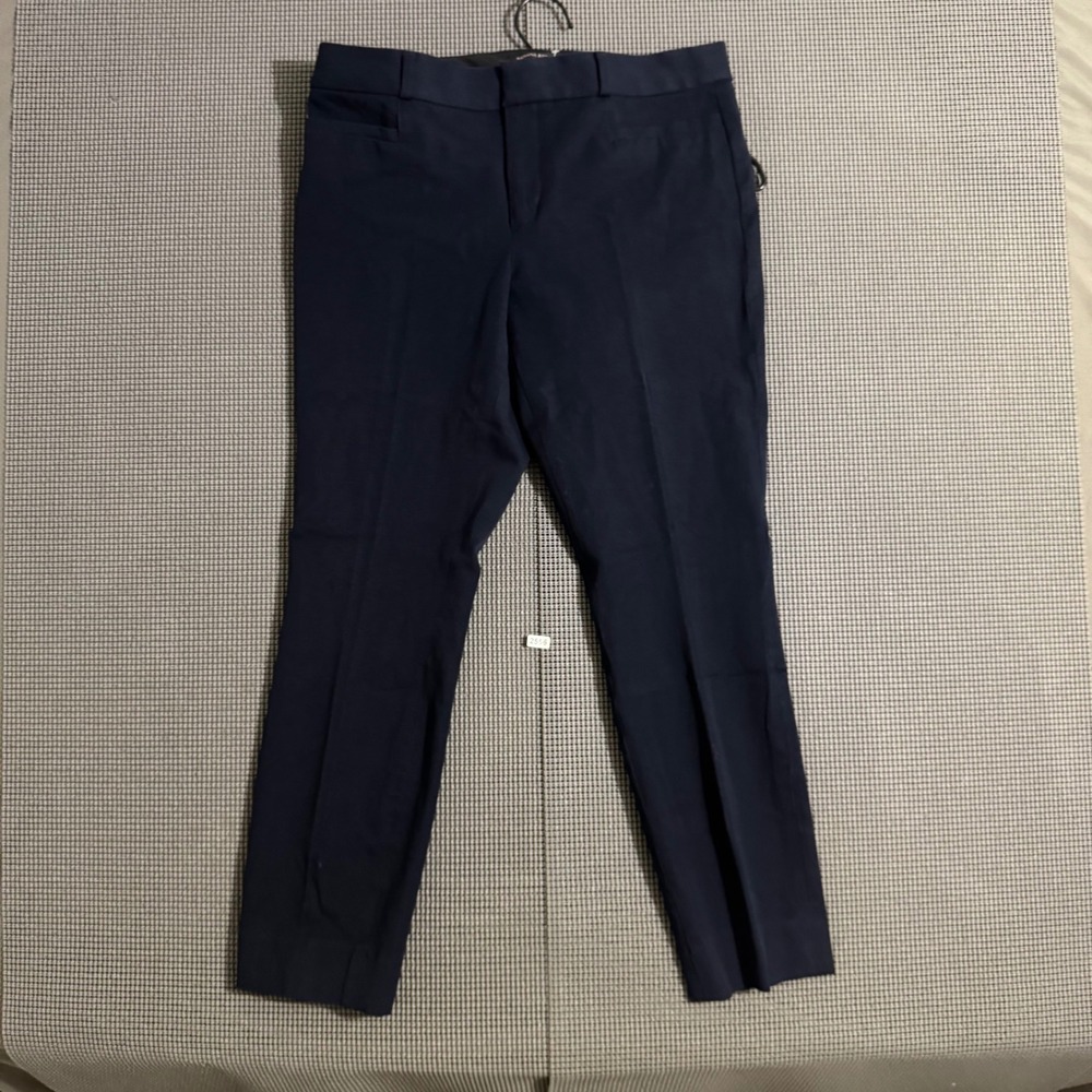 Banana Republic Sloan Navy Blue Slim Trousers Womens Size 6